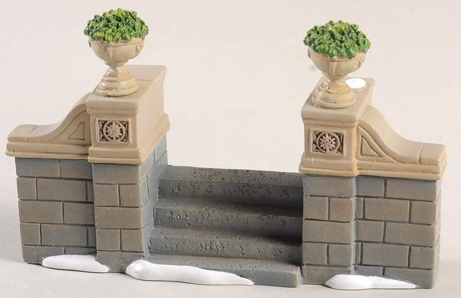 General Village Accessories Classic Christmas Stairs - With Box Bx864 by Department 56-1
