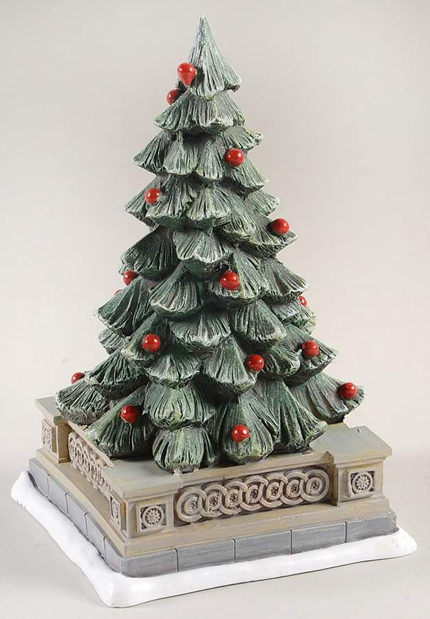 General Village Accessories Classic Christmas Holiday Tree - With Box Bx859 by Department 56-1