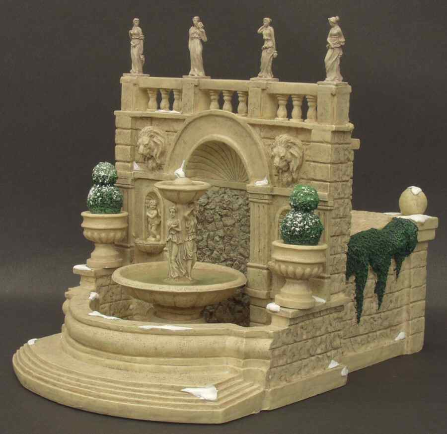 General Animated Accessories Camden Park Fountain - Boxed by Department 56-1