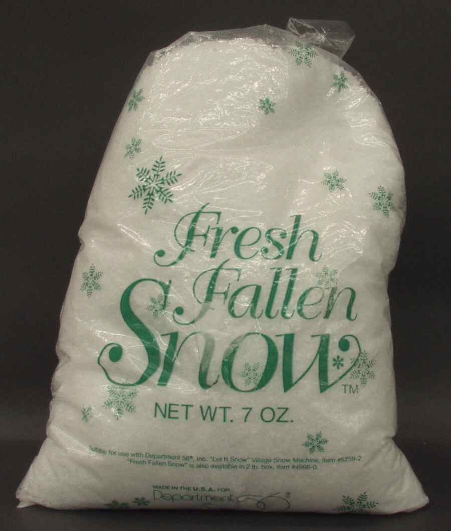 General Village Accessories Fresh Fallen Snow- 7 Oz Bag - Boxed by Department 56-1
