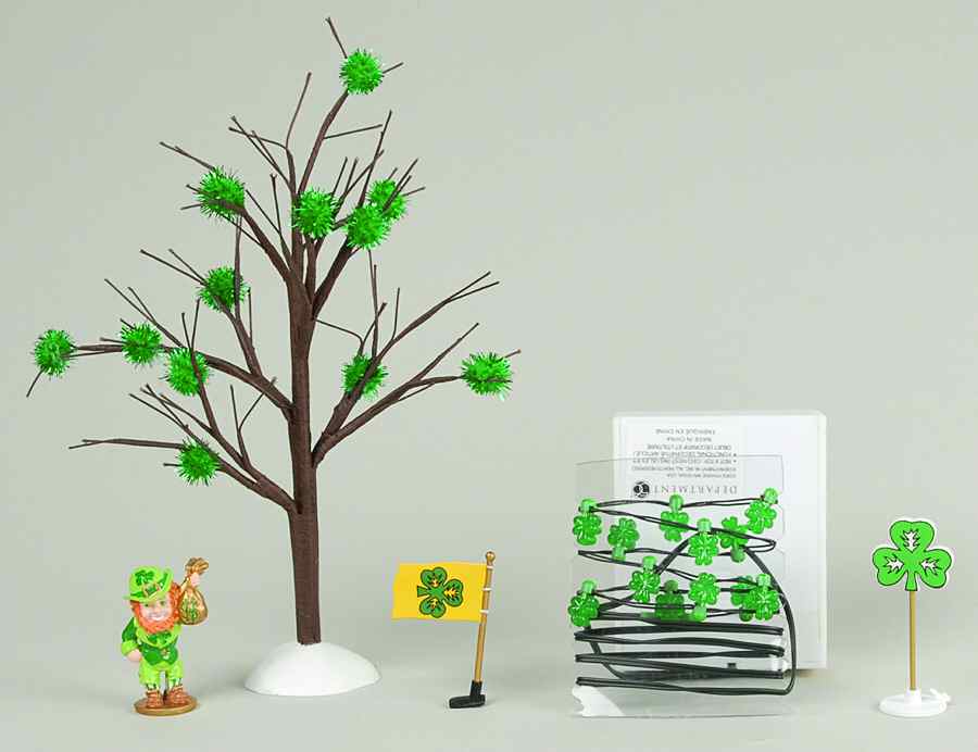 General Village Accessories St Patrick's Day Decorating Set - Boxed by Department 56-1
