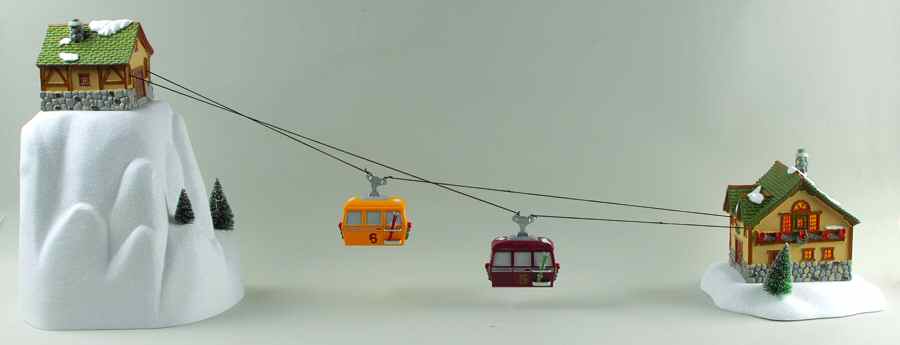 General Animated Accessories Gondola Lift - Boxed by Department 56-1
