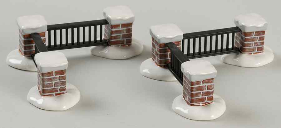 General Village Accessories Village Fence-Set Of 2 - Boxed by Department 56-1