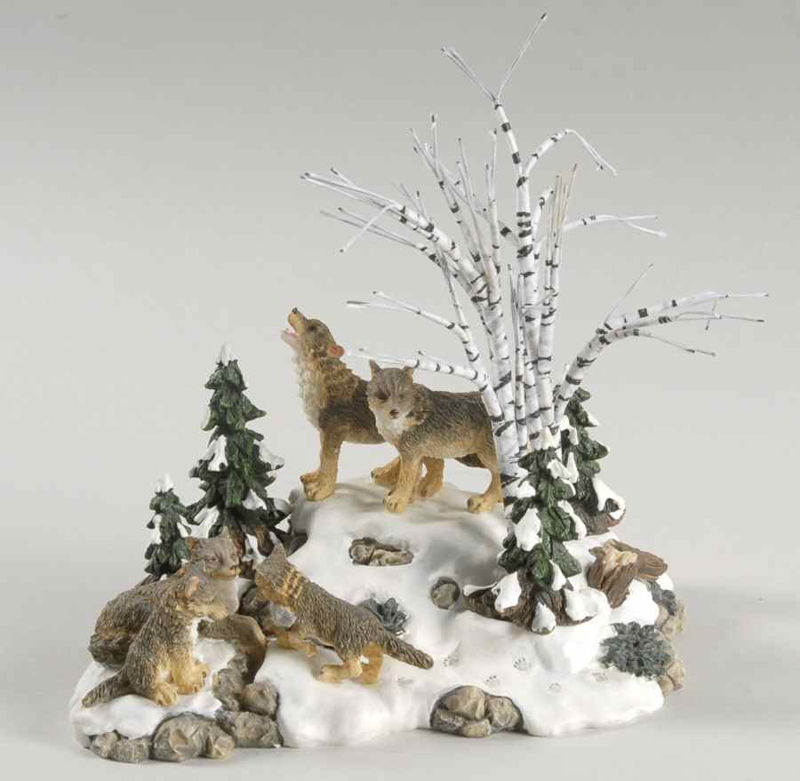 General Village Accessories Wolves In The Woods - Boxed by Department 56-1