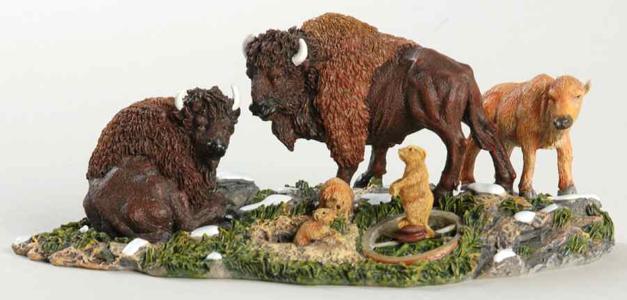 General Village Accessories Buffalo On The Prairie - No Box by Department 56-1