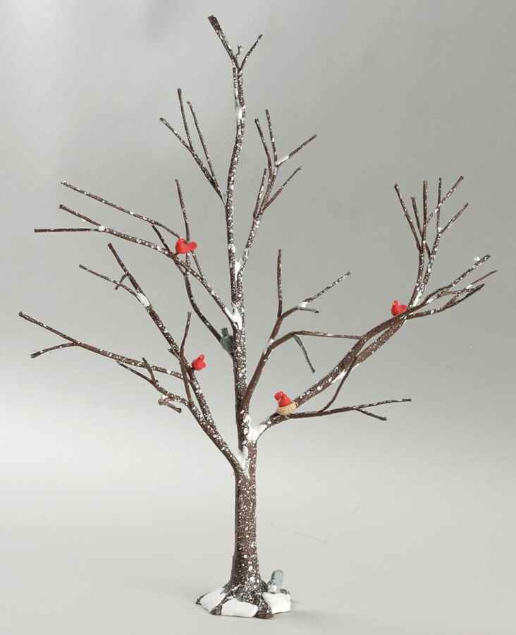 General Village Tree Accessories Frosted Bare Branch Tree Large - Boxed by Department 56-1