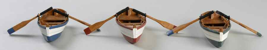 General Village Accessories Wooden Rowboats - No Box by Department 56-1