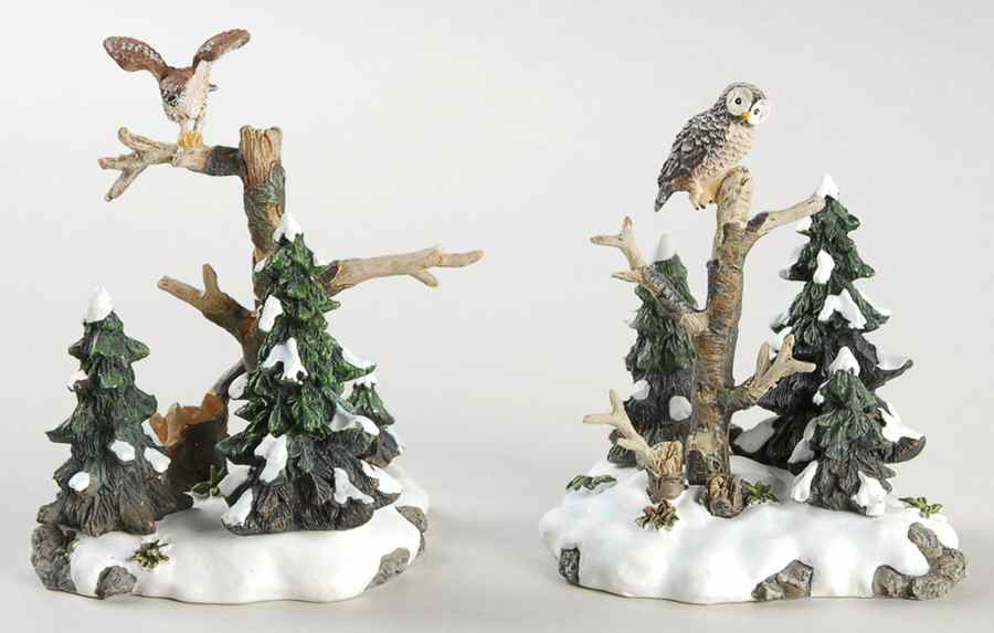 General Village Accessories Majestic Woodland Birds - With Box Bx360 by Department 56-1