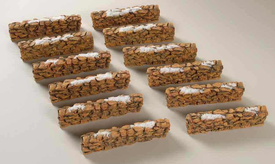 General Village Accessories Stone Wall-Boxed Set Of 12 - With Box-619a by Department 56-1