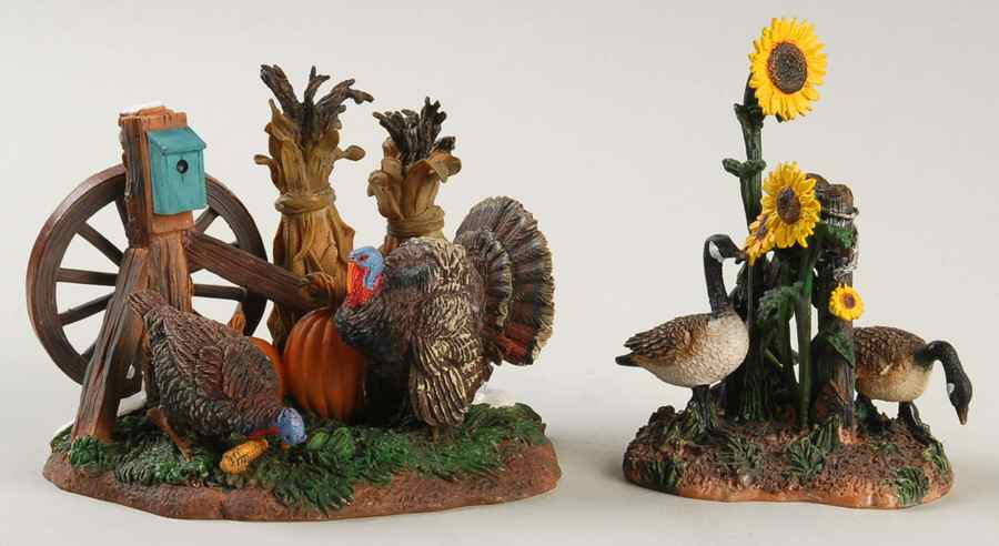 General Village Accessories Turkey & Geese In The Field - No Box by Department 56-1