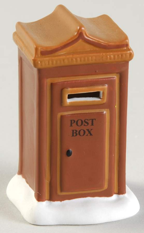 General Village Accessories Uptown Post Box - With Box Bx679 by Department 56-1