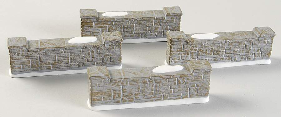 General Village Accessories Uptown Wall Set Of 4 - Nb671, No Box by Department 56-1