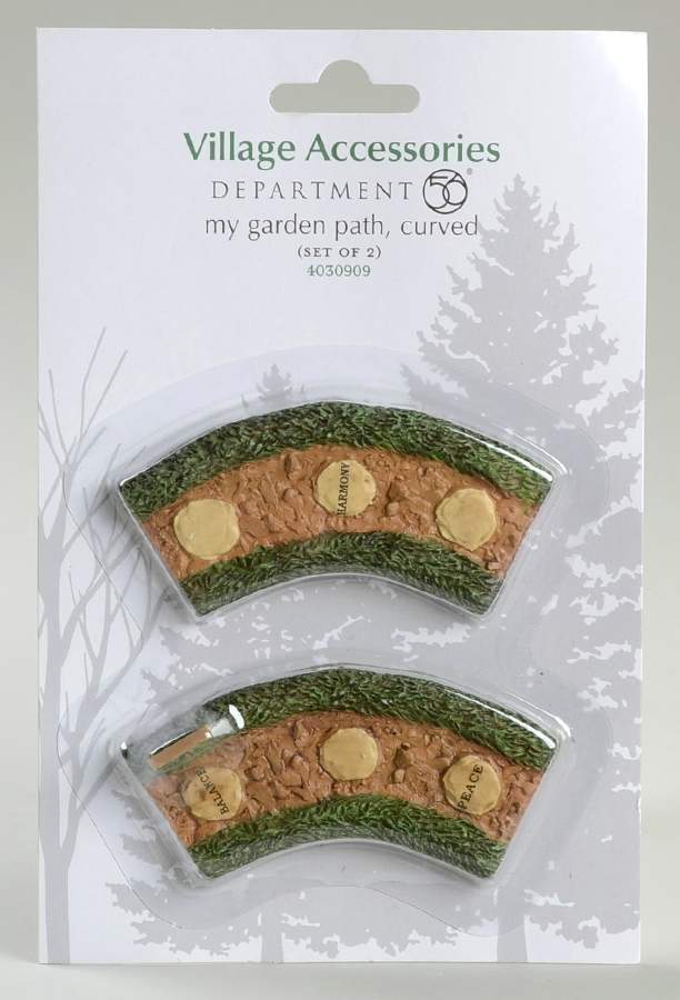 General Village Accessories My Garden Path - Curved - With Box Bx731 by Department 56-1