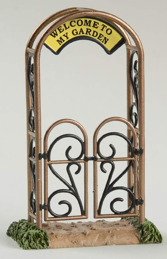 General Village Accessories My Garden Gate - With Box Bx718 by Department 56-1