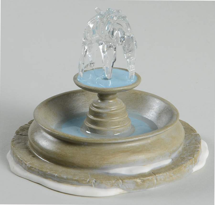 General Village Accessories Uptown Fountain - Nb676, No Box by Department 56-1