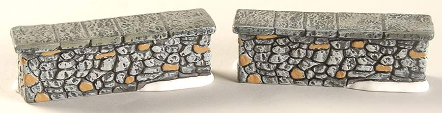 General Village Accessories Woodland Stone Wall - With Box Bx 683 by Department 56-1