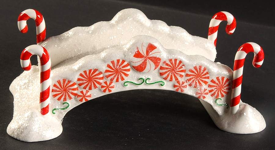 General Village Accessories Peppermint Bridge - Nb666, No Box by Department 56-1
