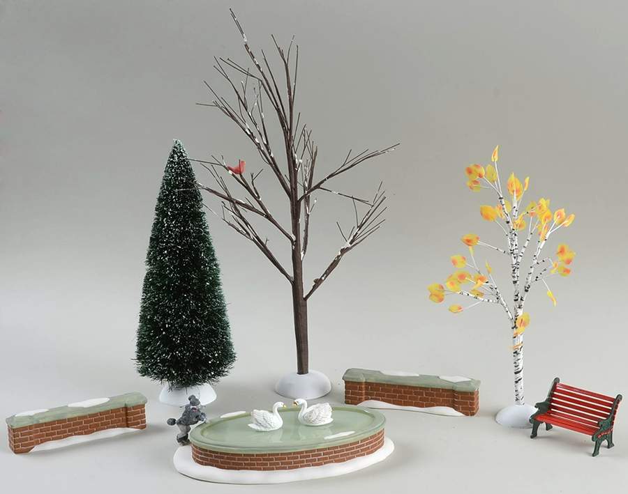 General Village Accessories Urban Landscape Set - Boxed by Department 56-1