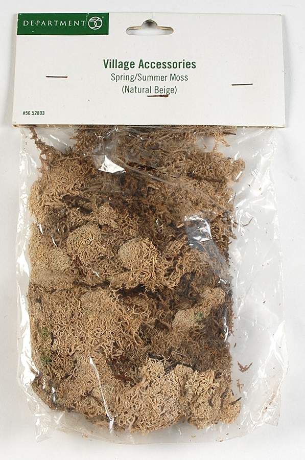 General Village Accessories Spring/Summer Moss Natural Bei - With Box Bx355b by Department 56-1