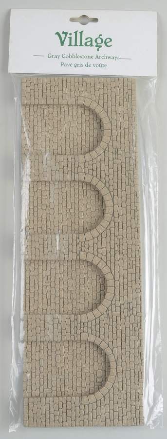 General Village Accessories Gray Cobbleston Archway - With Box Bx341 by Department 56-1