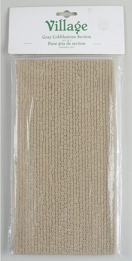 General Village Accessories Gray Cobblestone Section - No Box by Department 56-1