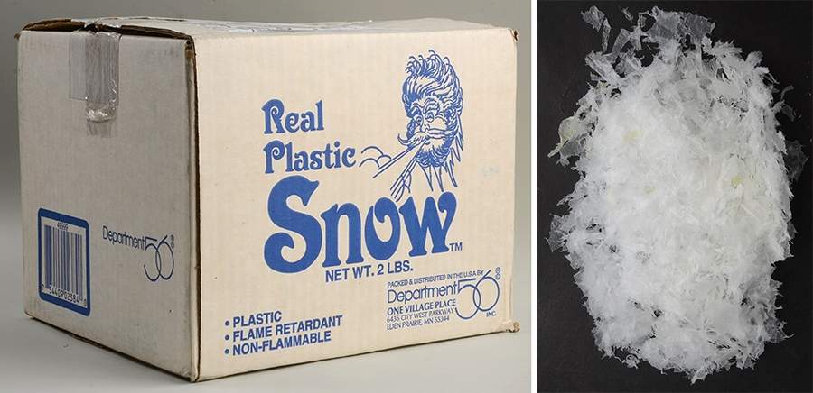 General Village Accessories Real Plastic Snow-2 Lb Box - Boxed by Department 56-1