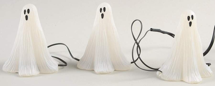 Snow Village Halloween Lit Ghosts - Boxed by Department 56-1
