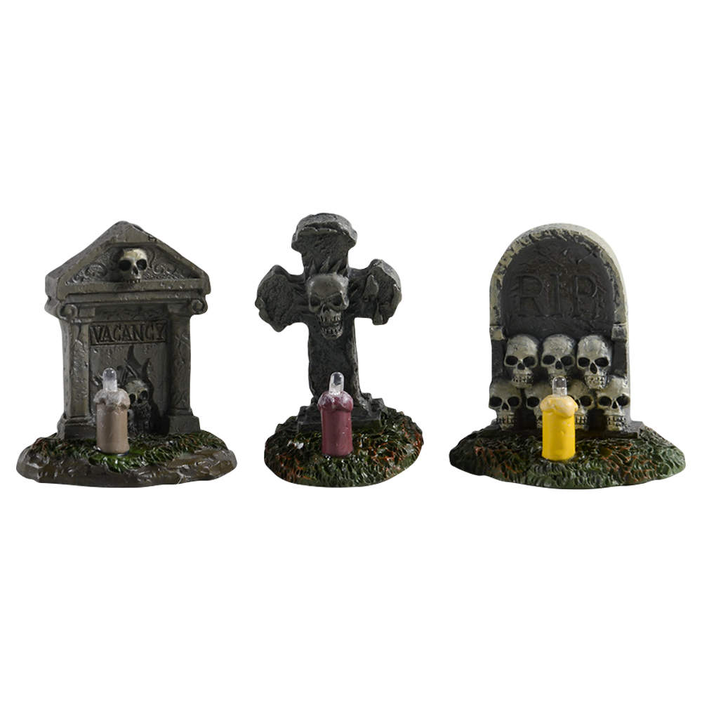 Snow Village Halloween Spooky Graveyard Vigil - 539 With Box by Department 56-1