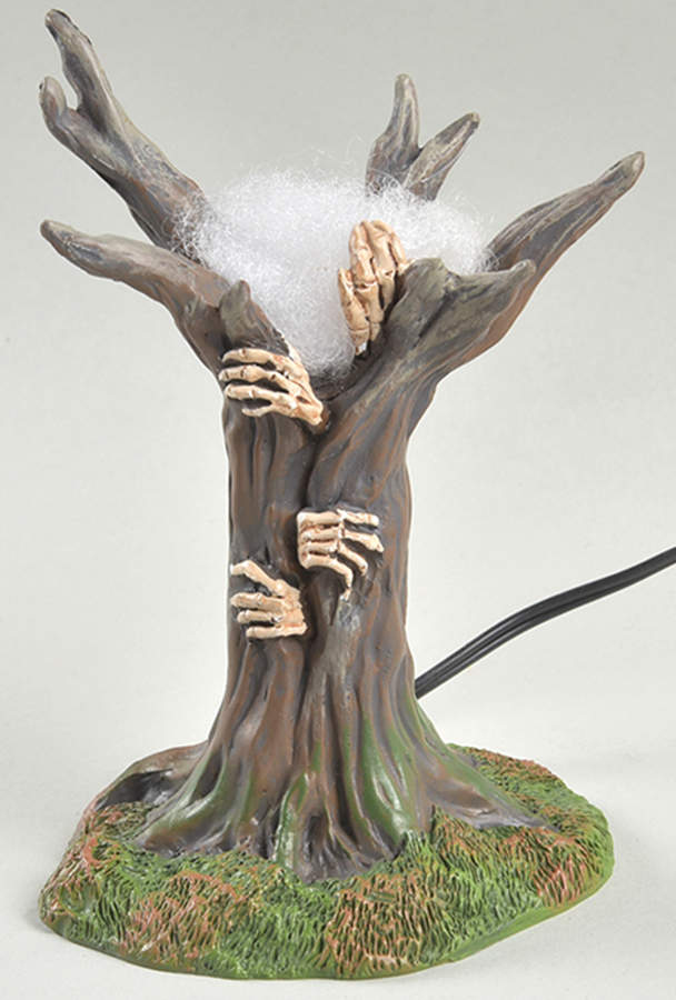 Snow Village Halloween Haunted Tree - With Box by Department 56-1