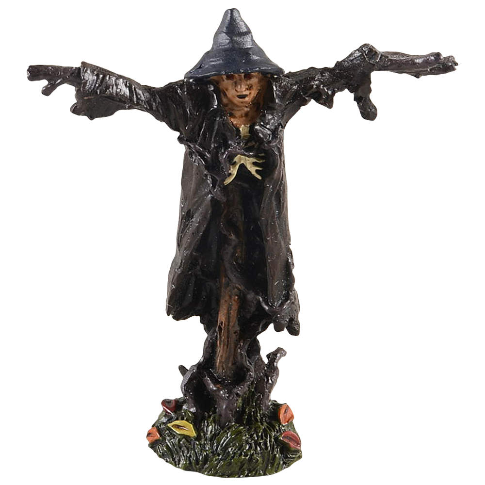 Snow Village Halloween Lit Sinister Scarecrow - No Box by Department 56-1