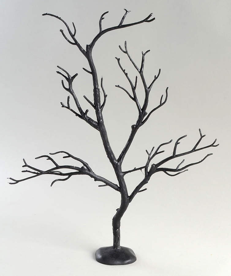 Snow Village Halloween Dark Shawdows Backdrop Tree - Nb669, No Box by Department 56-1