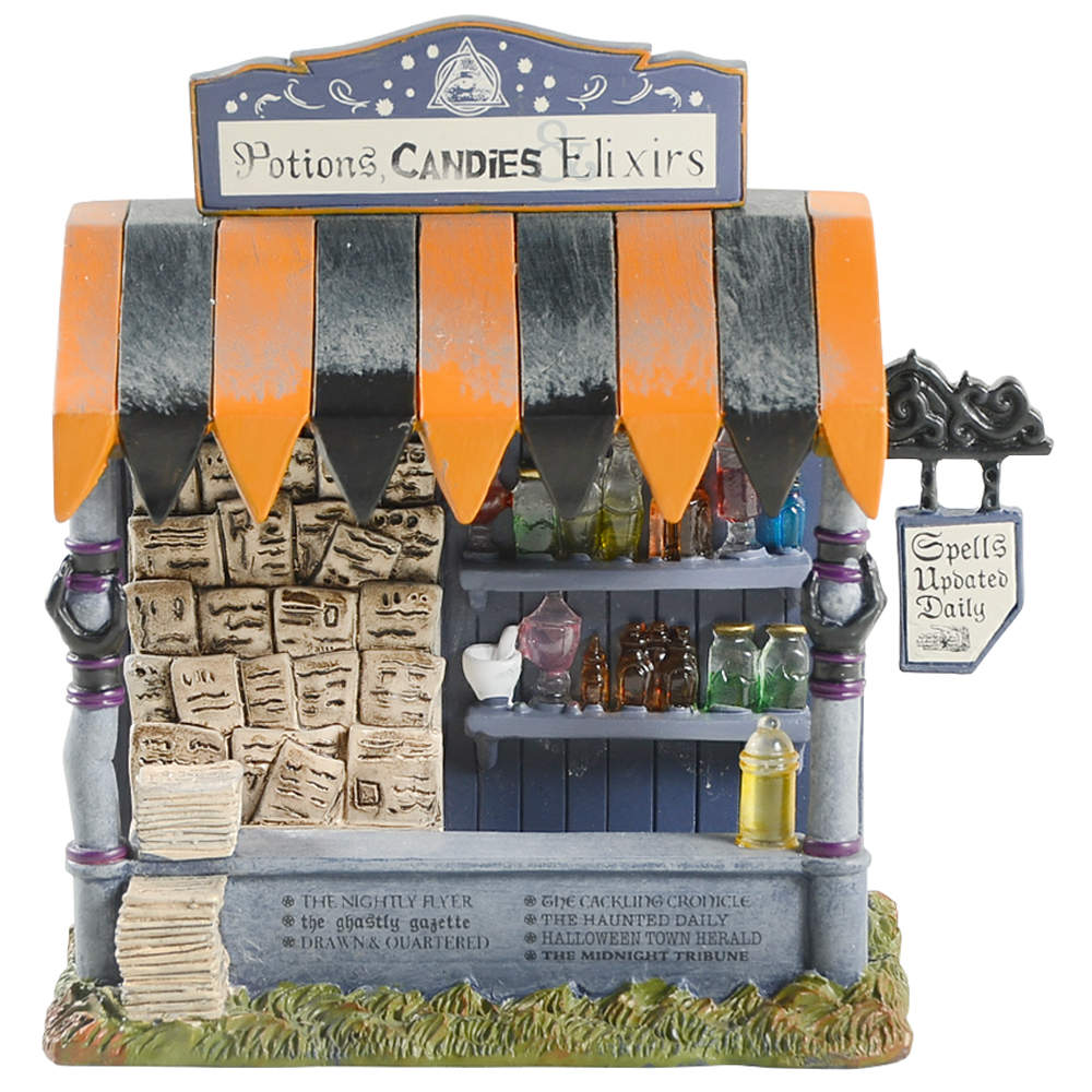 Snow Village Halloween Spells & Potions Kiosk - With Box-Bx541 by Department 56-1