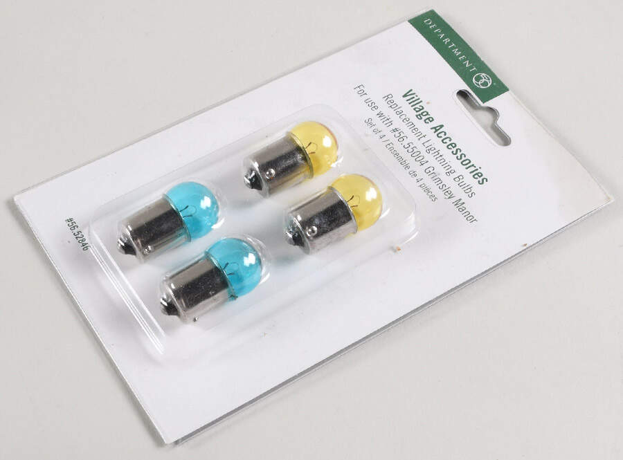 Snow Village Halloween Replacement Lightning Bulbs - Boxed by Department 56-1