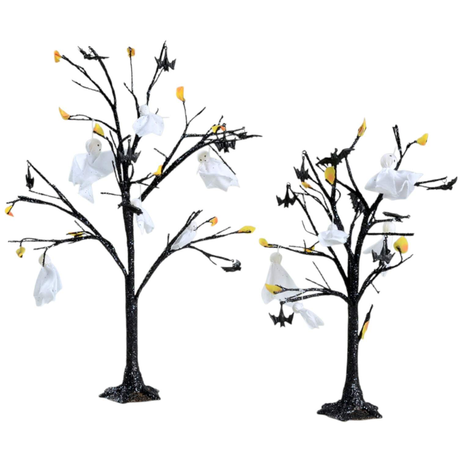 Snow Village Halloween Bats & Spooks Tree - Boxed by Department 56-1