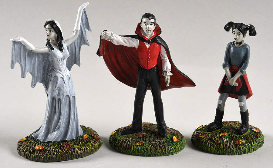 Snow Village Halloween Ghouls & Goblins Ii - Set Of 3 - With Box Bx765 by Department 56-1