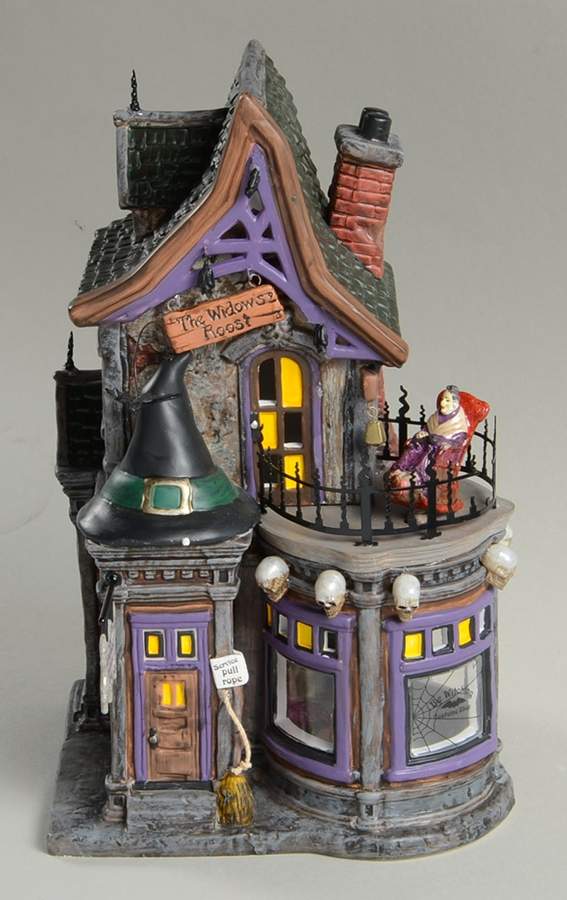 Snow Village Halloween Be Witching Costume Shop - Boxed by Department 56-1
