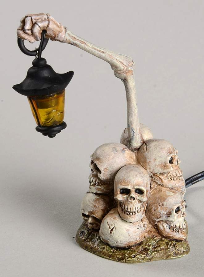 Snow Village Halloween Boneyard Lantern - Boxed by Department 56-1