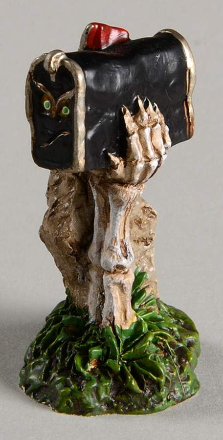 Snow Village Halloween Boneyard Mailbox - Boxed by Department 56-1