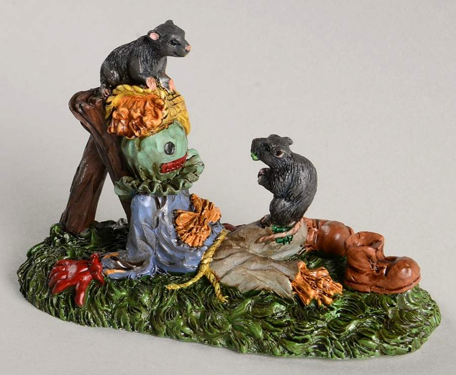 Snow Village Halloween Creepy Creatures Rats - Bx415 With Box by Department 56-1