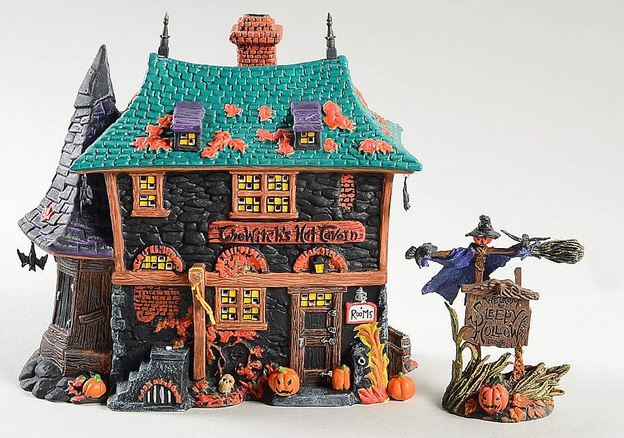 Legends of Sleepy Hollow-een The Witch's Hat Tavern - No Box by Department 56-1