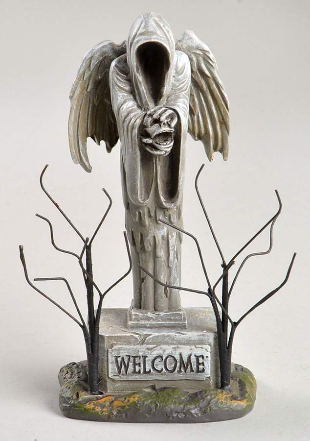 Snow Village Halloween Angel Of Death - Boxed by Department 56-1