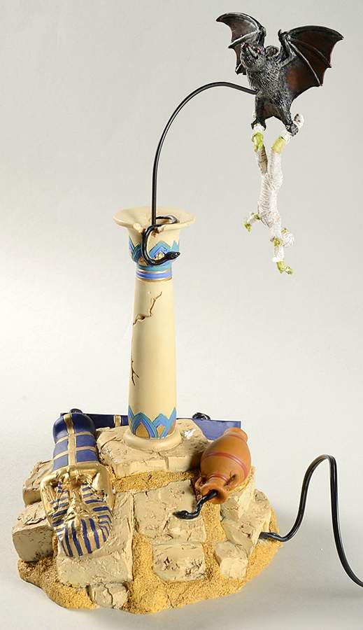 Snow Village Halloween Cursed Mummy, Animated - Boxed by Department 56-1