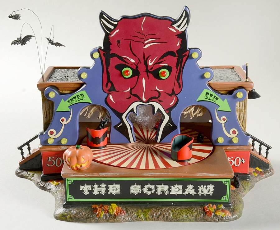 Snow Village Halloween The Scream - Boxed by Department 56-1