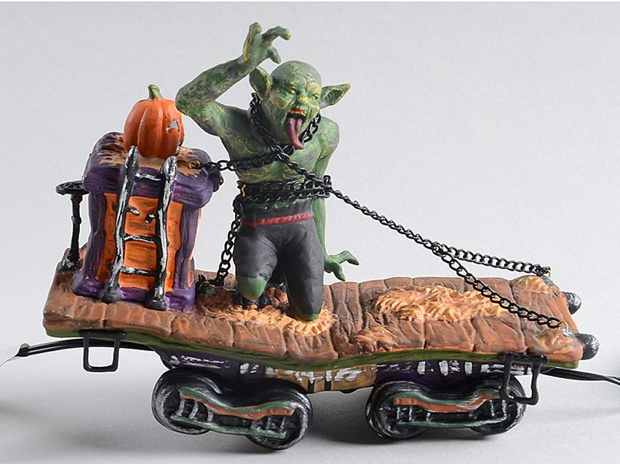 Haunted Rails - Snow Village Halloween The Beast - Boxed by Department 56-1