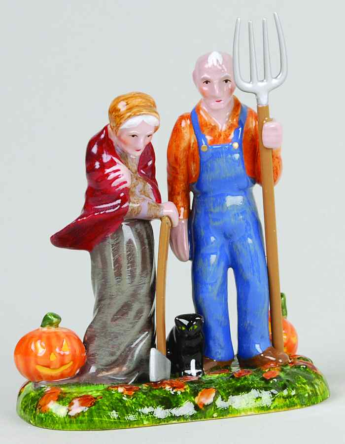 Snow Village Halloween Strangers Beware - Boxed by Department 56-1