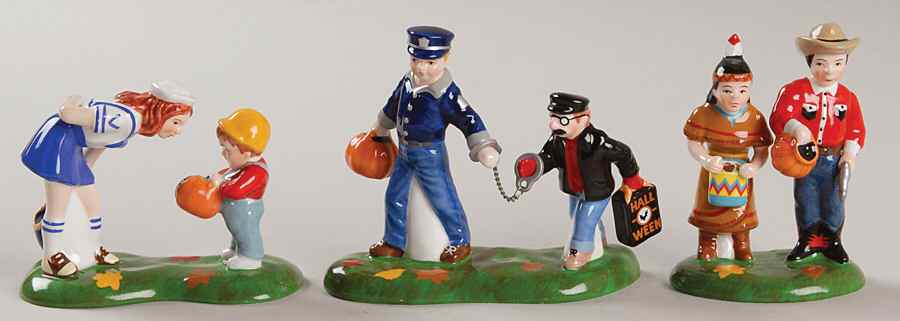 Snow Village Halloween Halloween Kids-Set Of 3 - Boxed by Department 56-1