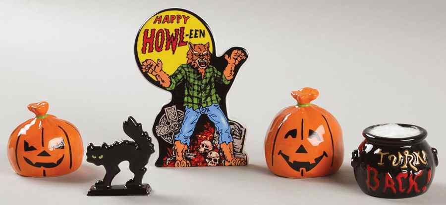 Snow Village Halloween Halloween Accessory-Set Of 5 - Boxed by Department 56-1