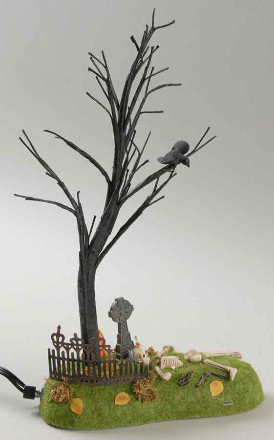 Snow Village Halloween Halloween Sounds Scene - No Box by Department 56-1