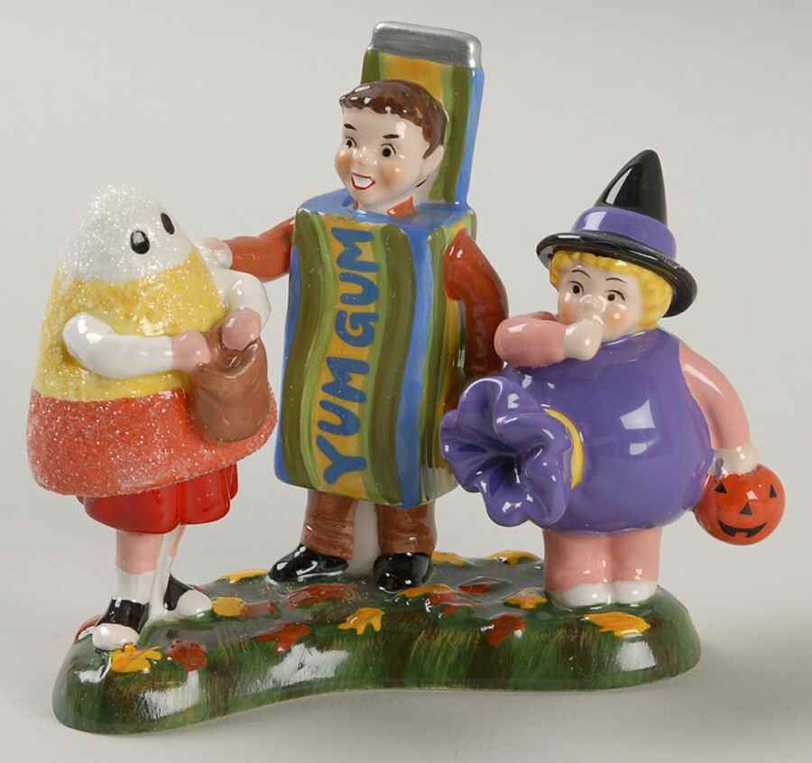 Snow Village Halloween Candy Kids - Boxed by Department 56-1
