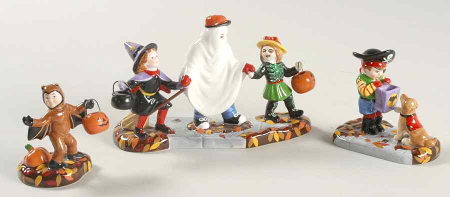 Snow Village Halloween Trick Or Treat Kids-Set Of 3 - Boxed by Department 56-1